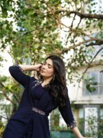 Navy Intricate Detailed Coord Set