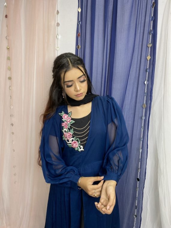 High Low Pleated Jacket